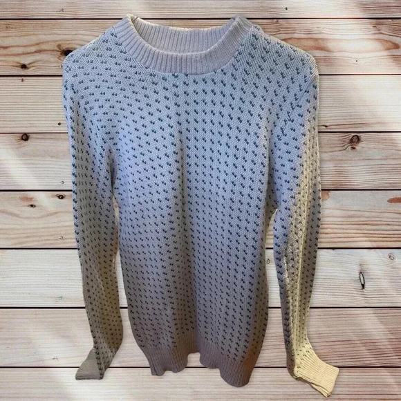 britches great outdoors sweater size xl with off white and green design - Picture 2 of 2